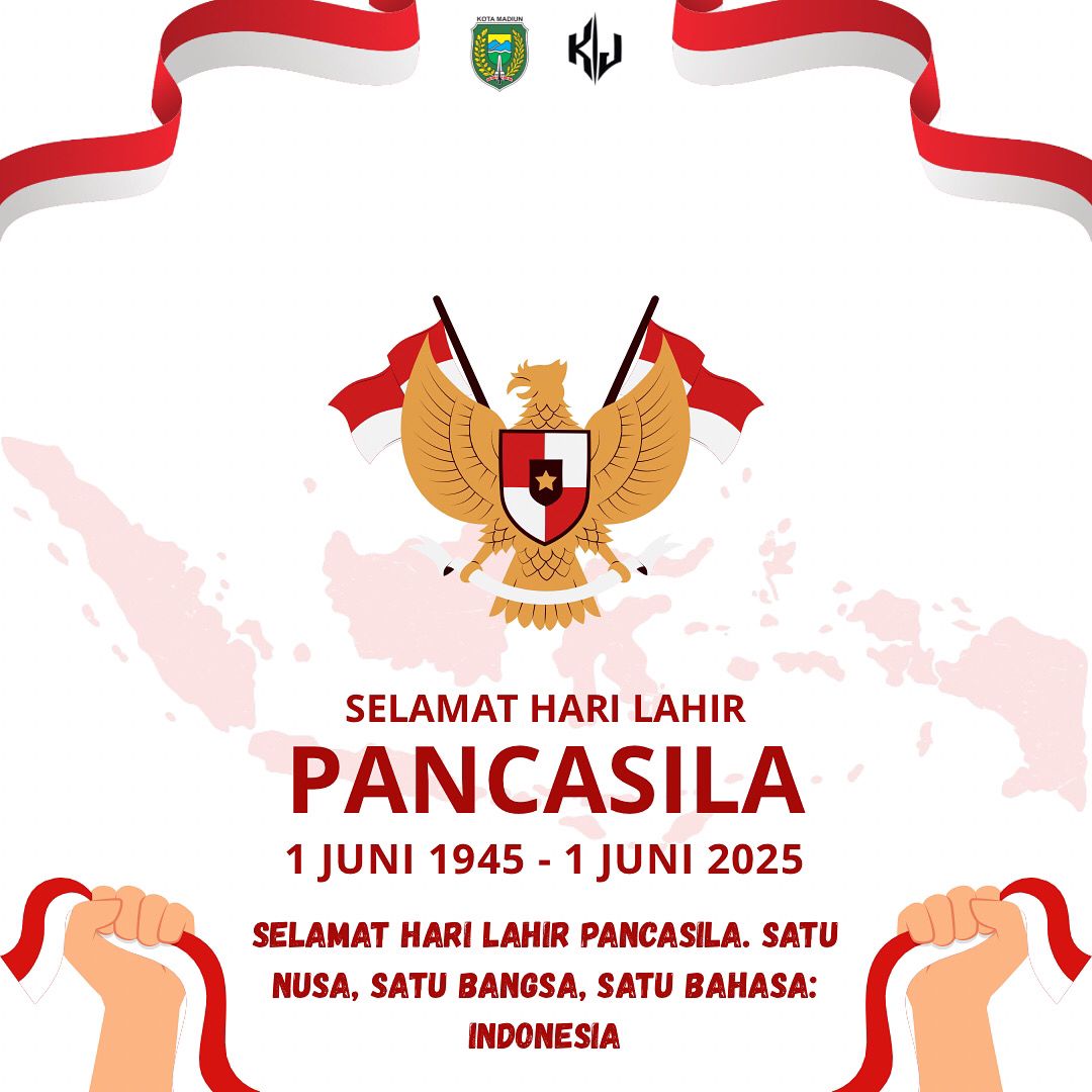 Selamat Hari Lahir Pancasila 1 Juni 1945-1 Juni 2025