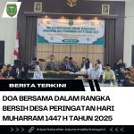 DOA BERSAMA DALAM RANGKA BERSIH DESA PERINGATAN HARI MUHARRAM 1447 H