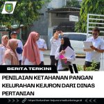 Dinas Pertanian Lakukan Penilaian Ketahanan Pangan di Kelurahan Kejuron