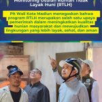 Plt Wali Kota Madiun Monitoring Usulan RTLH